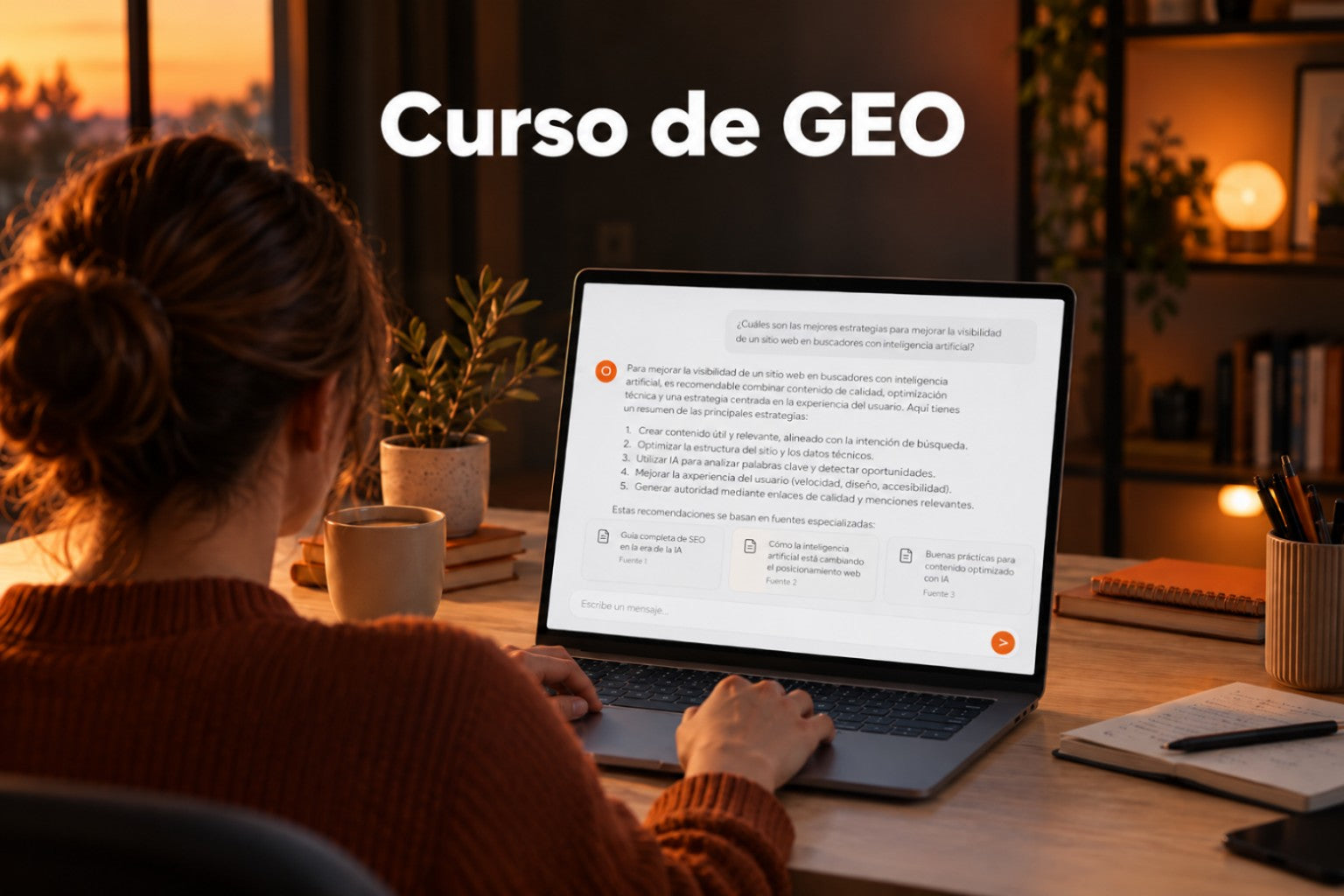 Curso de GEO: no te quedes fuera de las búsquedas con IA